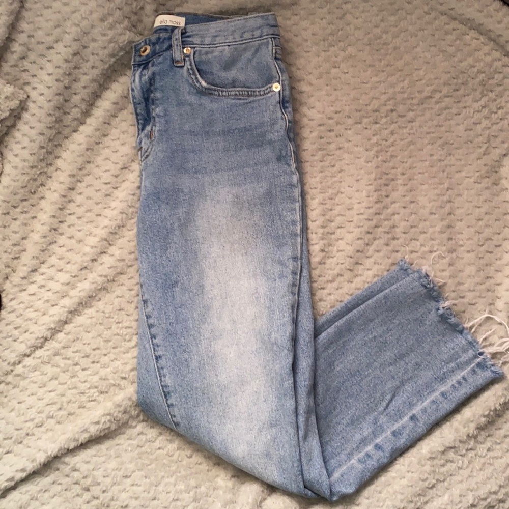 Ella Miss high rise slim straight ankle